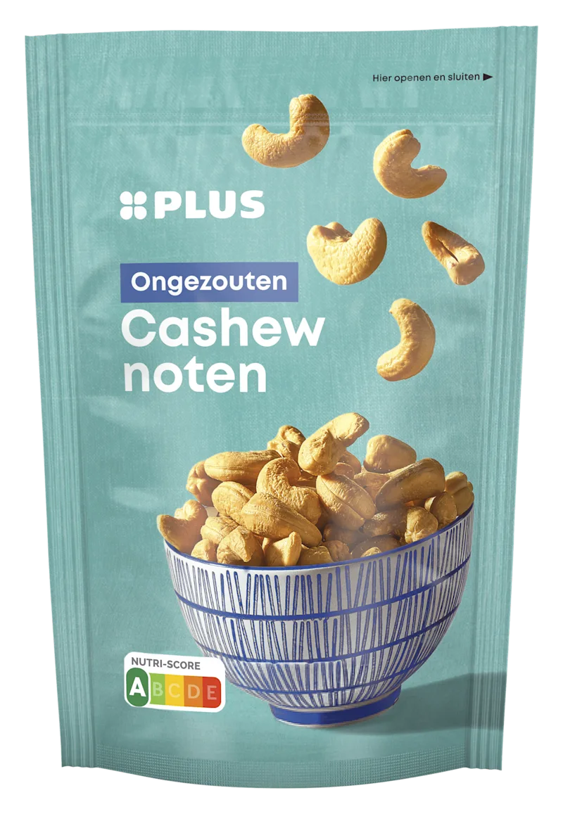 PLUS Cashewnoten ongezouten