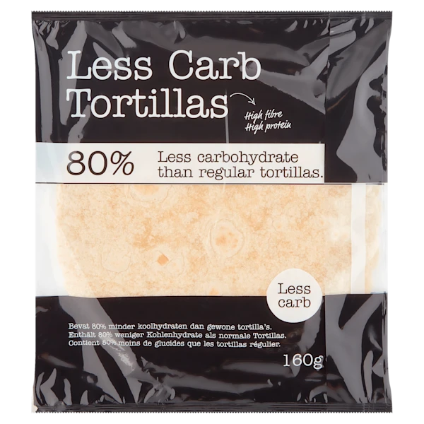 Smaakt Less Carb Tortilla
