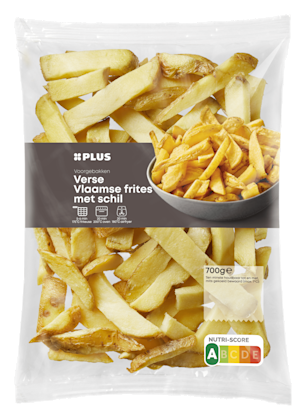 PLUS Verse Vlaamse frites met schil