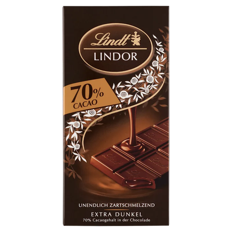 Lindt Lindor tablet dark 70%