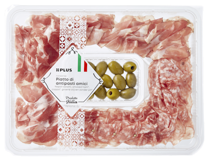 Piatto di antipasti amici
