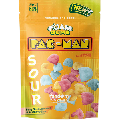 Fandom Snacks Pac Man Foam Gums