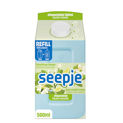 Seepje Afwasmiddel Limoen Refill