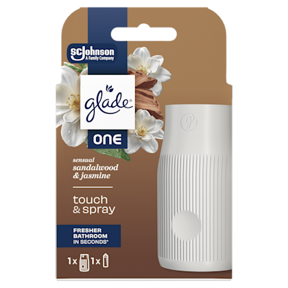 Glade One Touch & spray houder Sandelhout