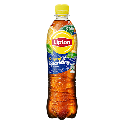 Ice tea sparkling gekoeld