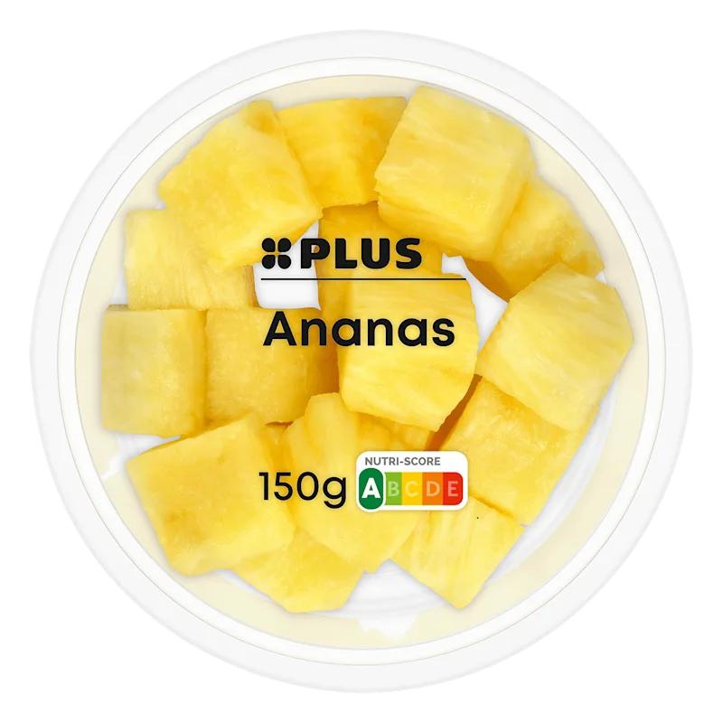 PLUS Ananas blokjes