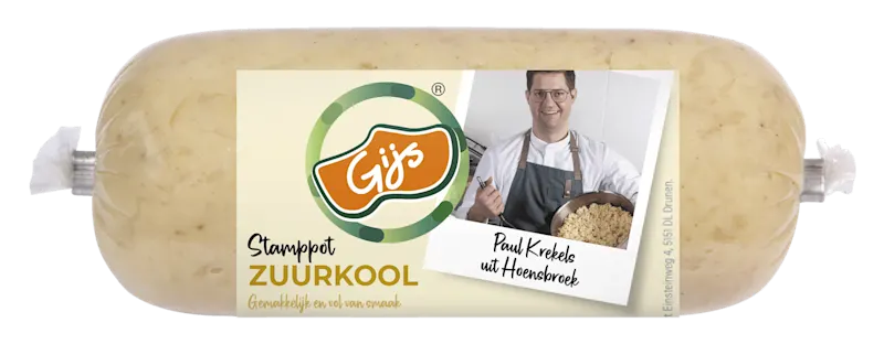 GIJS Zuurkoolstamppot