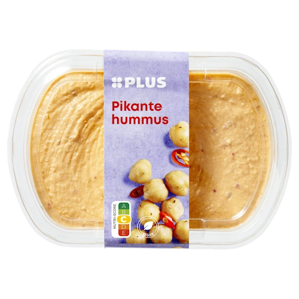 PLUS Hummus pikant