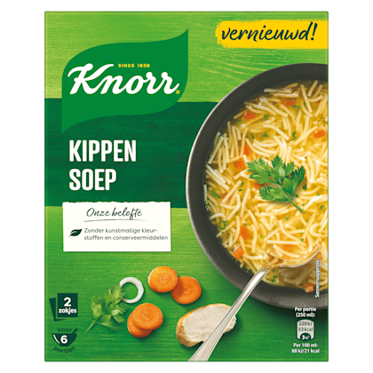 Dubbelpak soep Kip