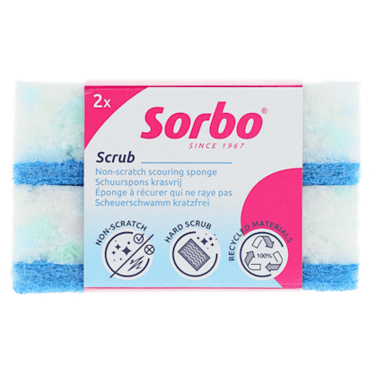 Sorbo Schuurspons krasvrij recycled