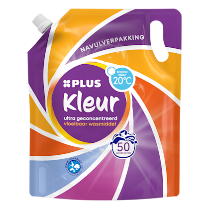 Vloeibaar wasmiddel navulzak kleur