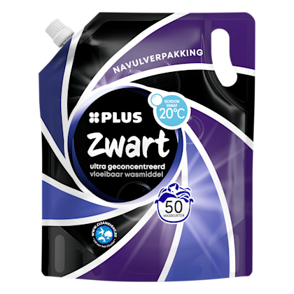 Vloeibaar wasmiddel navulzak zwart