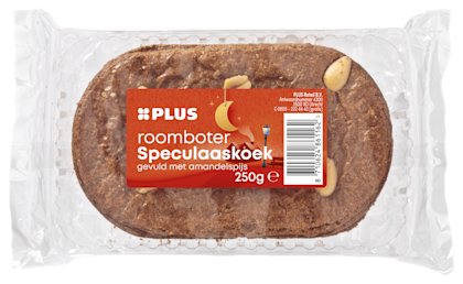 Speculaas met amandelspijs (roomboter)