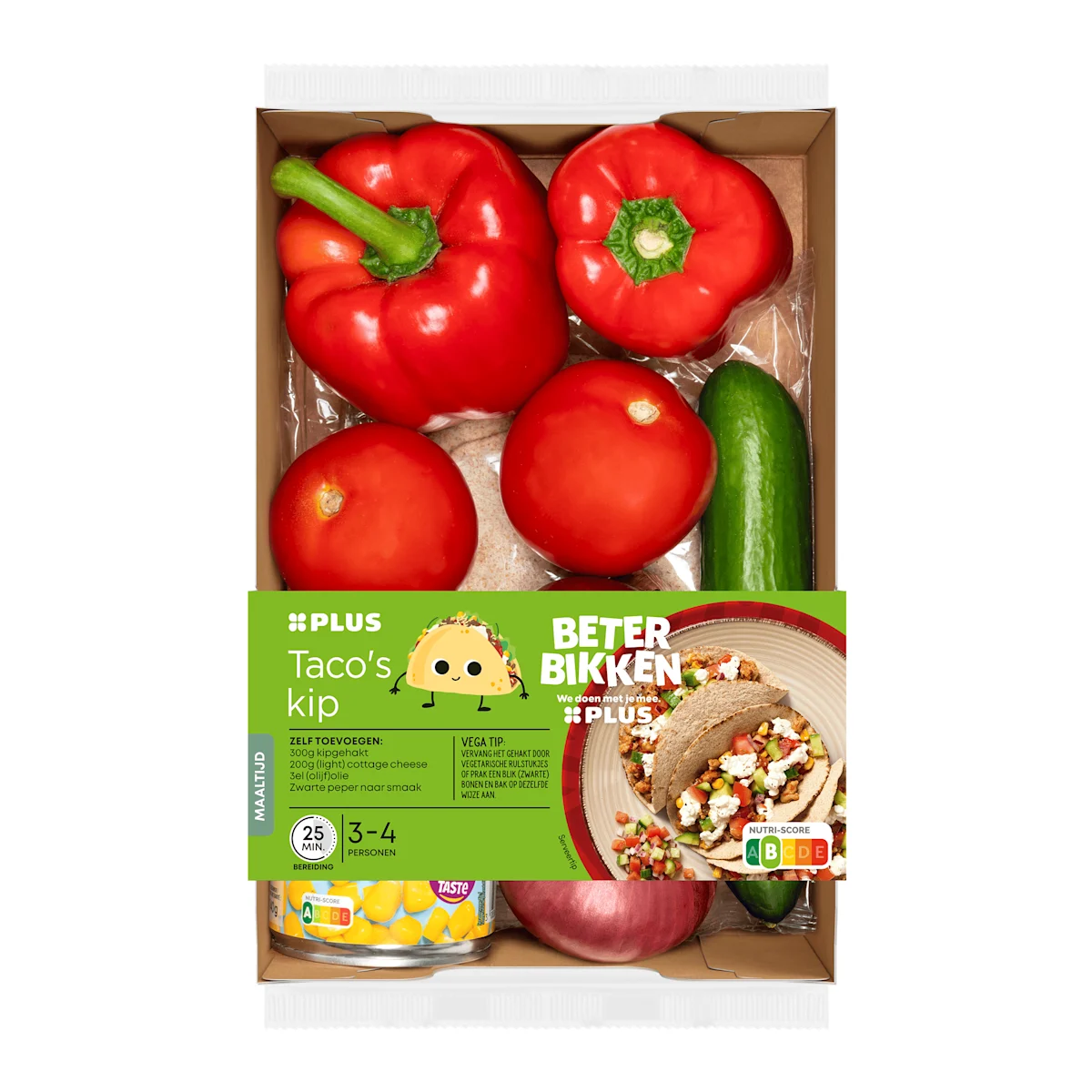 PLUS Verspakket Taco kip
