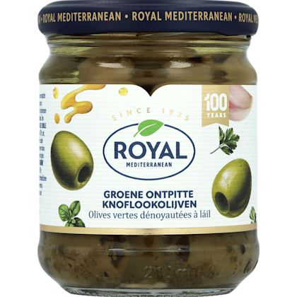 Royal Groene knoflookolijven zonder pit