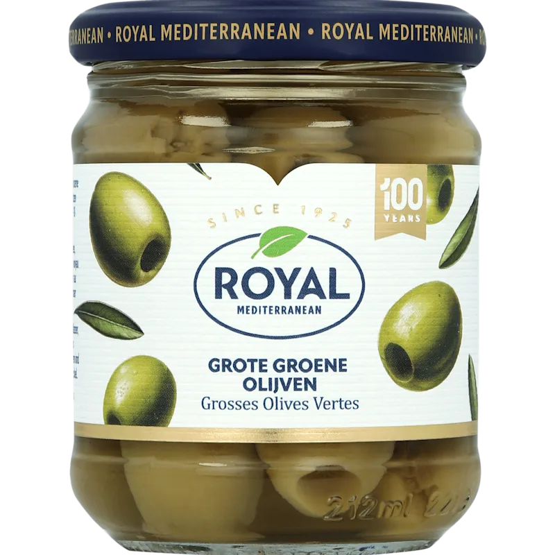 Royal Grote Groene olijven