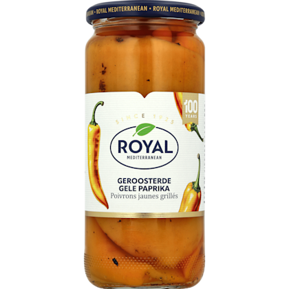 Royal Geroosterde gele paprika