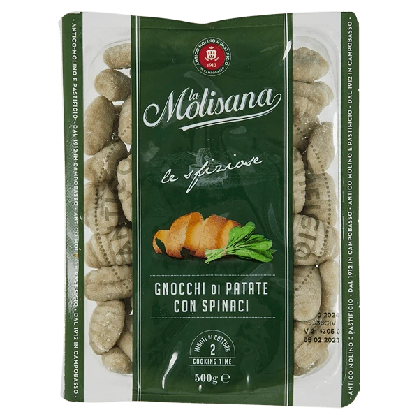 La Molisana Gnocchi patata con spinaci