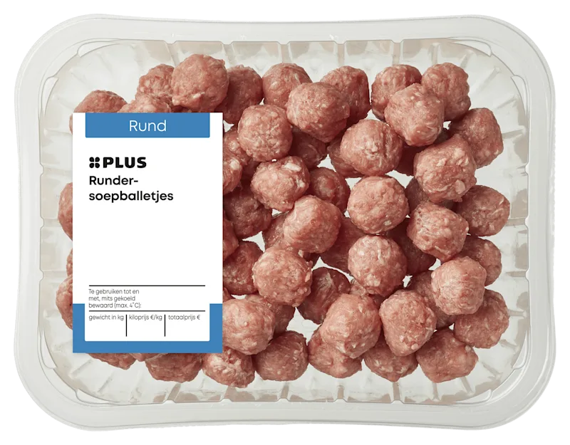 PLUS Rundersoepballetjes