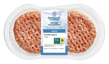 Blonde d'Aquitaine Hamburgers 4 stuks