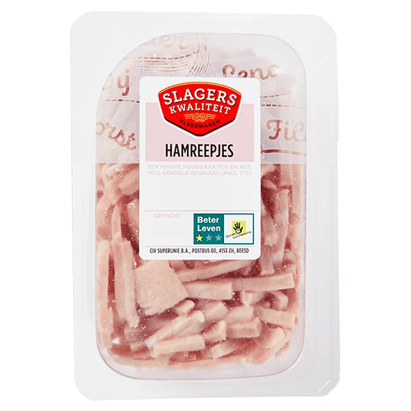 Slagers kwaliteit Hamreepjes