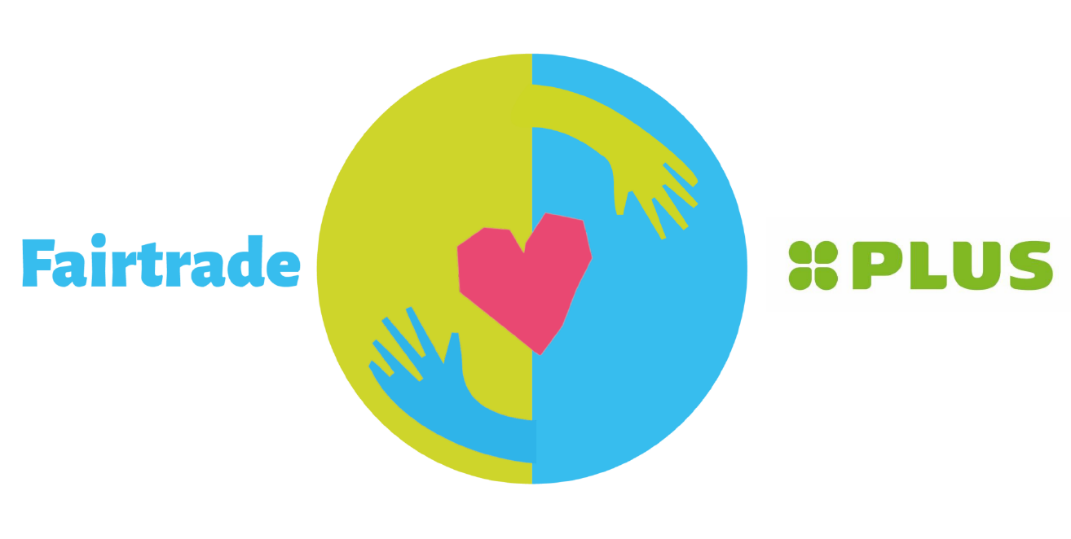 Logo fairtrade & PLUS