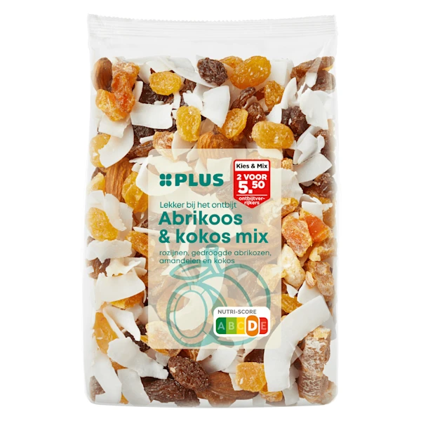 PLUS Ontbijtmix abrikoos en kokos