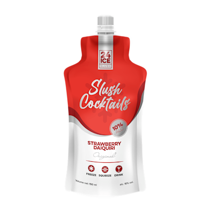 24 ICE Strawberry Daiquiri Slush Cocktail