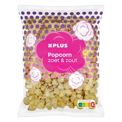 PLUS Popcorn zoet & zout