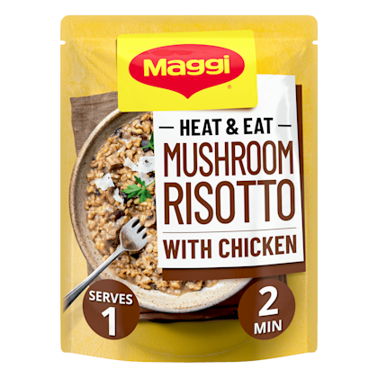 Maggi Heat & Eat risotto met champignon