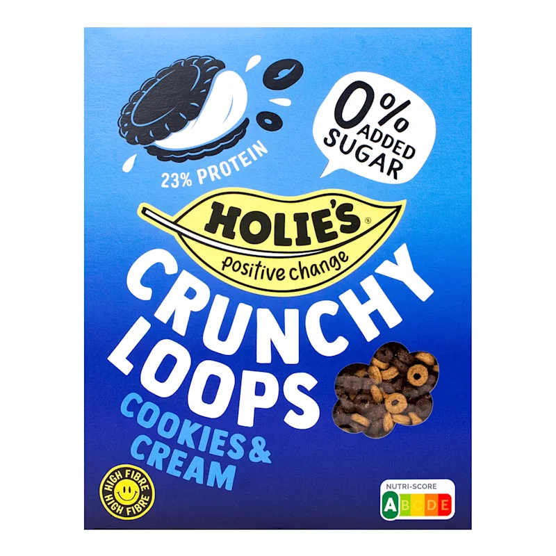 Holie's Crunchy Loops Cookies&Cream