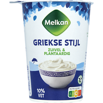 Melkan Griekse stijl zuivel & plantaardig 10%