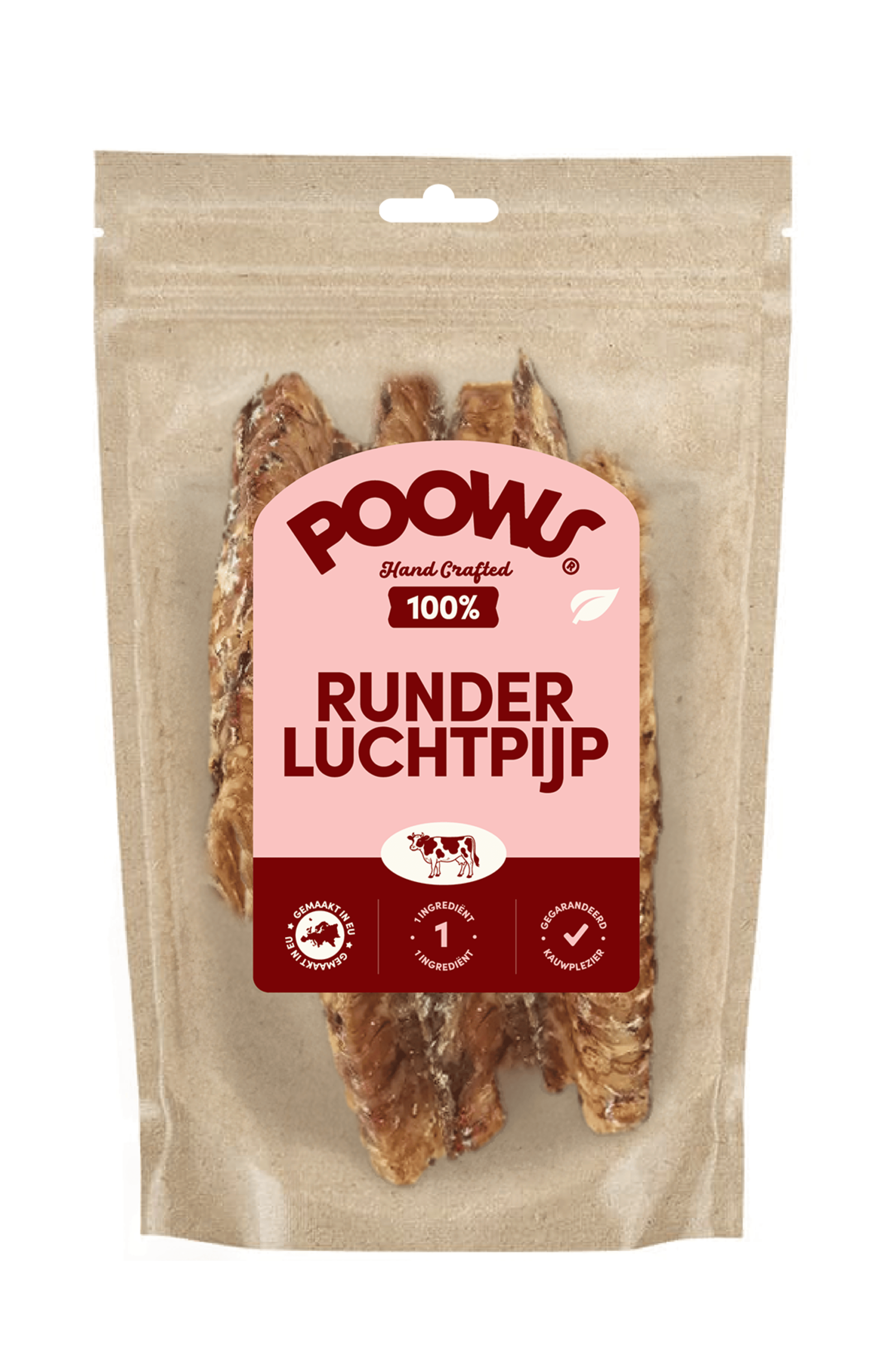 Poows 100% runderluchtpijp