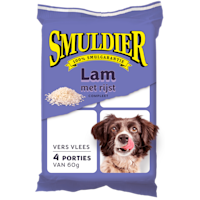 Smuldier Lam met Rijst 4x60 gram