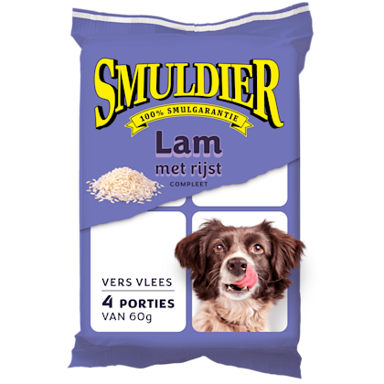 Lam met Rijst 4x60 gram