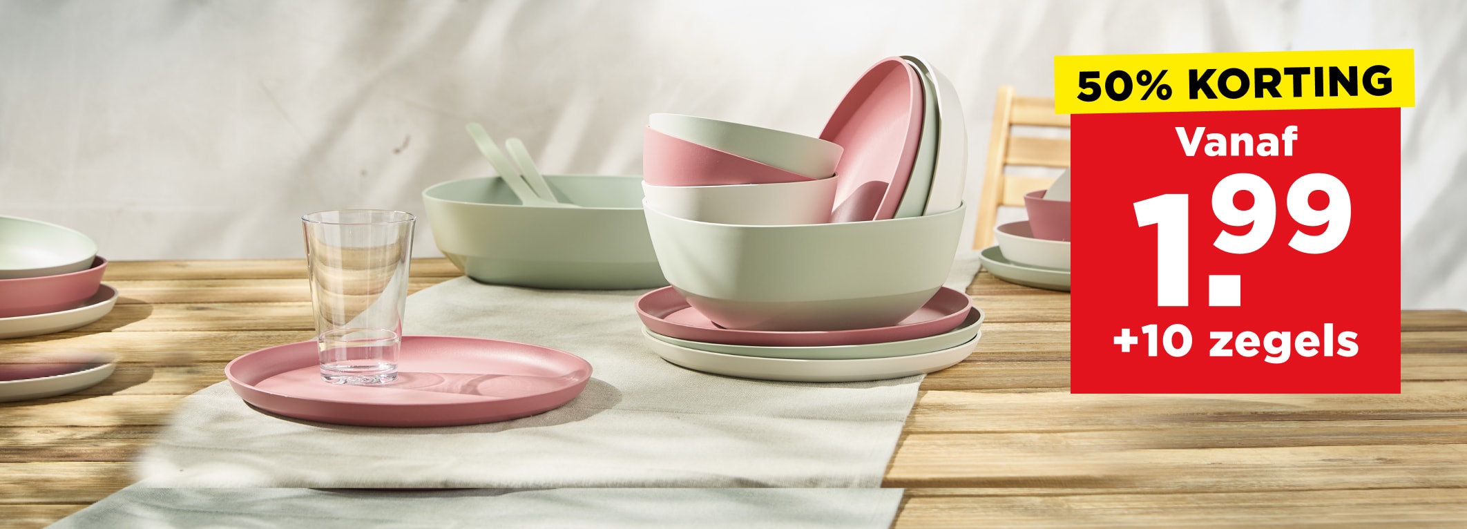 Mepal buitenservies items 