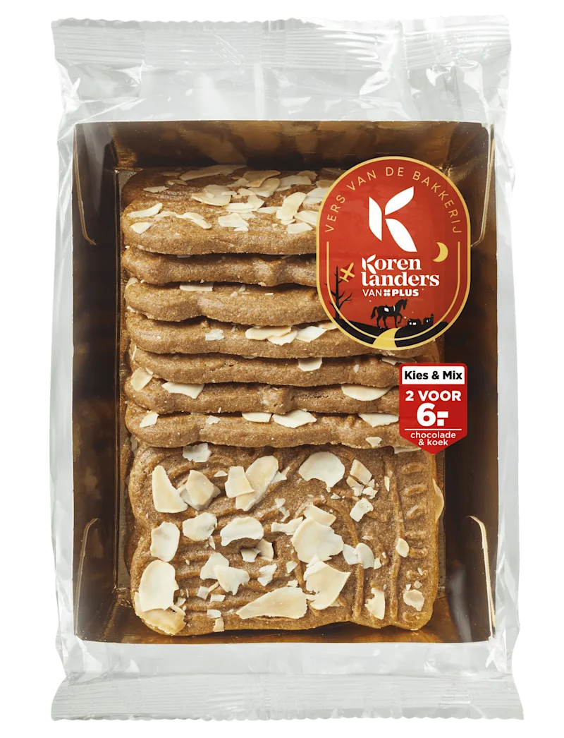 PLUS Korenlanders Amandelspeculaasjes