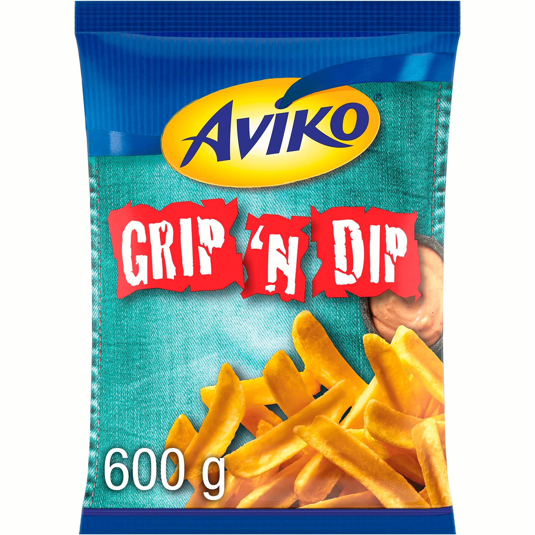 Aviko Friet Grip 'n Dip Per Zak 600 g