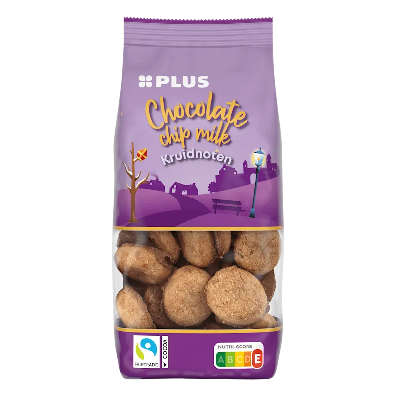 PLUS Chocolate chip kruidnoten