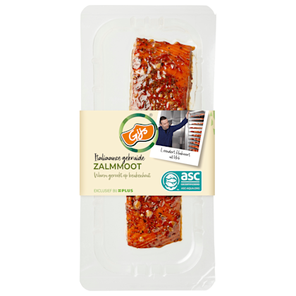 Warmgerookte zalm Italiaanse kruiden - PLUS