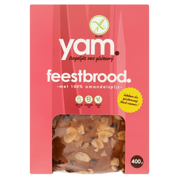 Yam Feestbrood glutenvrij