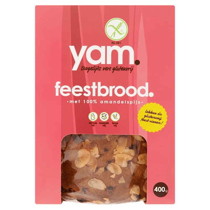 Yam Feestbrood glutenvrij