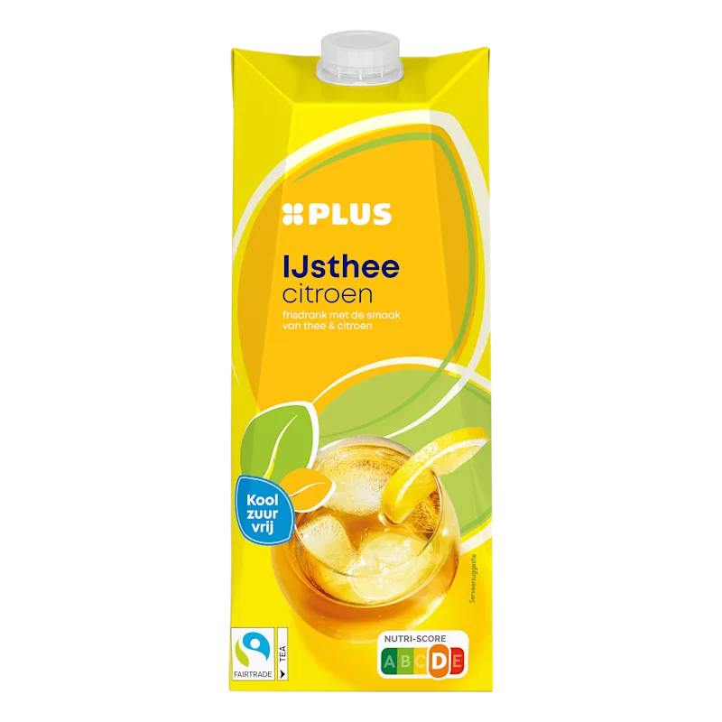 PLUS IJsthee citroen Fairtrade