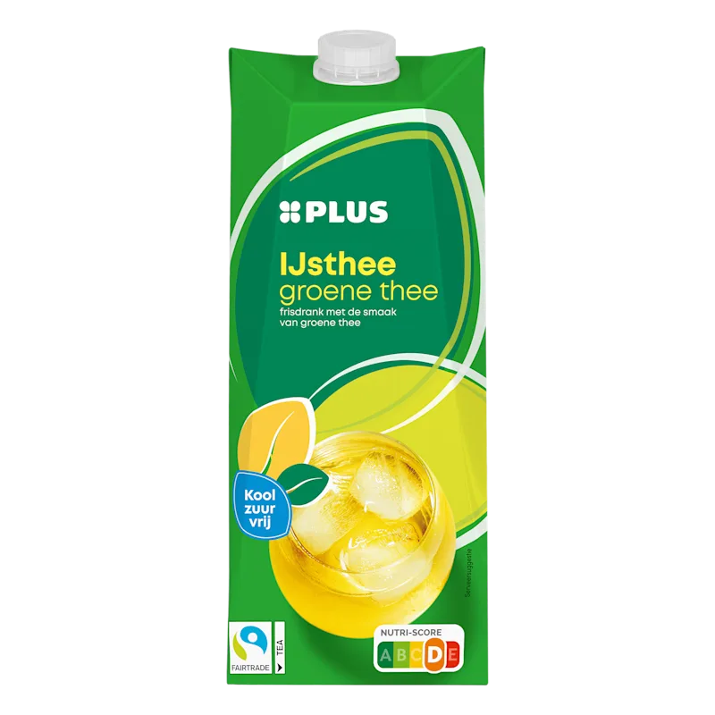 PLUS IJsthee groene thee Fairtrade