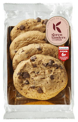 Roomboter chocolate chunk cookies