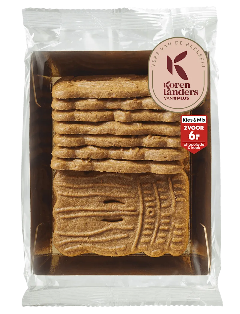 PLUS Korenlanders Roomboter speculaas