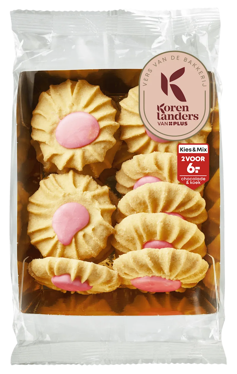 PLUS Korenlanders Roomboter margrietjes