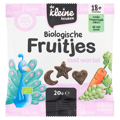 BIO Fruitjes met Wortel +18M