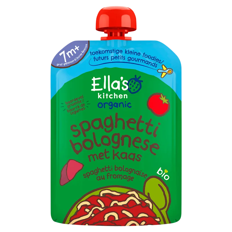 Ella's Kitchen knijp spaghetti bolognese +7m