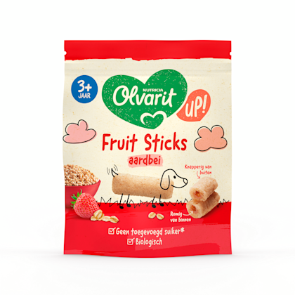 Up! fruit sticks aardbei +3J